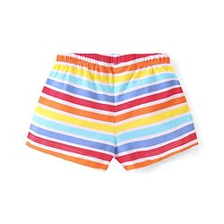 Babyhug 100% Cotton Above Knee Length Trunks Vehicle Print Pack of 3 - Multicolour