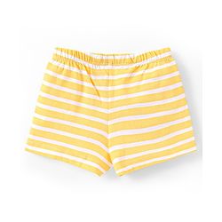 Babyhug 100% Cotton Knit Briefs with Striped & Car Print Pack of 3 - Multicolour