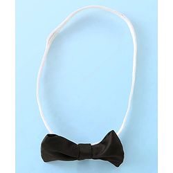 Babyhug Cotton Woven Half Sleeves Checkered Shirt & Shorts Set with Bow  - Green