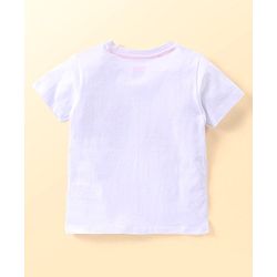 Babyhug Cotton Woven Printed Half Sleeves  Shirt With T-Shirt - Multicolour