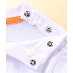 Babyhug Cotton Woven Printed Half Sleeves  Shirt With T-Shirt - Multicolour