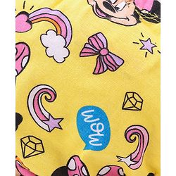 Babyhug Disney Interlock Knit Panties with Minnie Mouse Graphics Pack of 3 - Pink Yellow & White