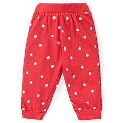 Babyhug  Disney Cotton Full Sleeves Nighsuit With Minnie Mouse Graphics Pack Of 2-Red & Blue
