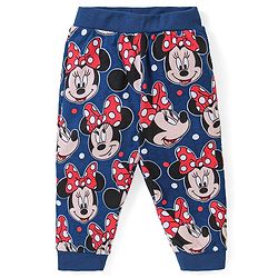 Babyhug  Disney Cotton Full Sleeves Nighsuit With Minnie Mouse Graphics Pack Of 2-Red & Blue