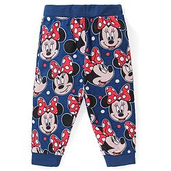 Babyhug  Disney Cotton Full Sleeves Nighsuit With Minnie Mouse Graphics Pack Of 2-Red & Blue