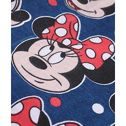 Babyhug  Disney Cotton Full Sleeves Nighsuit With Minnie Mouse Graphics Pack Of 2-Red & Blue