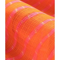 Babyhug Sleeveless Kotta Printed Ethnic Dress Floral Embroidery - Orange