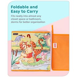 Babyhug Disney Foldable Storage Bin Winnie The Pooh Theme- Orange