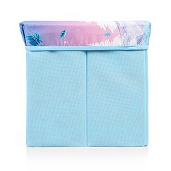Babyhug Disney Foldable Storage Box with Lid The Lion King Theme- Blue| Collapsible Design| Versatile Use| Toys and Books Organizer| Trendy Storage Solution