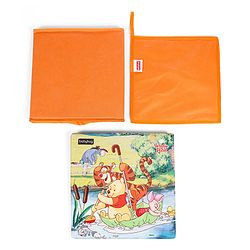 Babyhug Disney Foldable Storage Box with Lid The Lion King Theme- Blue| Collapsible Design| Versatile Use| Toys and Books Organizer| Trendy Storage Solution