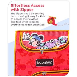 Babyhug Disney 5 Shelved Almirah With Wheels The Lion King Theme - Blue
