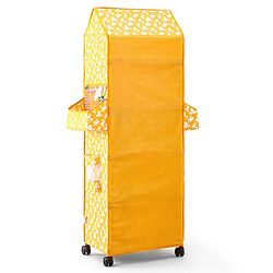 Babyhug Disney 5 Shelved Almirah With Wheels The Lion King Theme - Blue