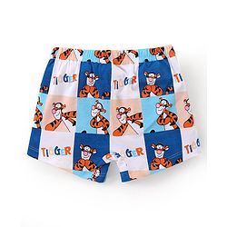 Babyhug Disney Cotton Knit Striped & Winnie Pooh Printed Boxers Pack of 3 - Multicolour