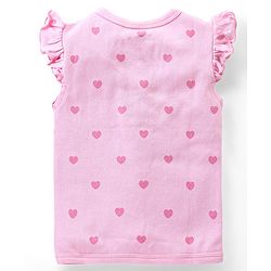 Babyhug Interlock Frill Sleeves Front Open Jhablas Minnie Mouse Print Pack of 3 - Multicolour