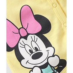 Babyhug Interlock Frill Sleeves Front Open Jhablas Minnie Mouse Print Pack of 3 - Multicolour