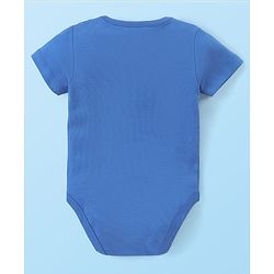 Babyhug Disney Cotton Knit Half Sleeves Onesies with Winnie The Pooh Graphics Pack of 3 - Multicolour