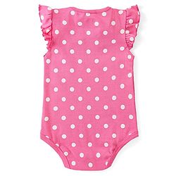 Babyhug Disney Cotton Knit Frill Sleeves Onesies with Winnie The Pooh Graphics Pack Of 3 - Multicolour