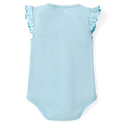 Babyhug Disney Cotton Knit Frill Sleeves Onesies with Winnie The Pooh Graphics Pack Of 3 - Multicolour