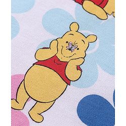 Babyhug Disney Cotton Knit Frill Sleeves Onesies with Winnie The Pooh Graphics Pack Of 3 - Multicolour