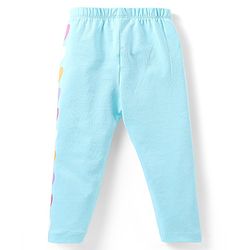 Babyhug Cotton Knit Full  Length Leggings Polka Dots &  Heart Print Pack of 3 - Multicolour