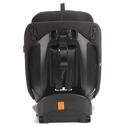 Babyhug Convertible 2 in 1 Car Seat with Isofix & Non Isofix, 360° Rotating - Black| R129 Certified| i-Size Compliant|Rear & Forward Facing| Newborn to 12 Years|Reclining Seat|Side Impact Protection