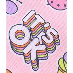 Babyhug Single  Jersey Knit Half Sleeves Night Suit with Ice Cream & Unicorn Print - Pink