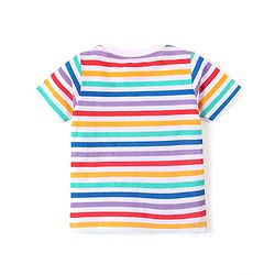 Babyhug Marvel Cotton Knit Half Sleeves T-Shirts  with Striped & Avengers Graphics Pack of 3 - Multicolour