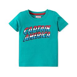 Babyhug Marvel Cotton Knit Half Sleeves T-Shirts  with Striped & Avengers Graphics Pack of 3 - Multicolour