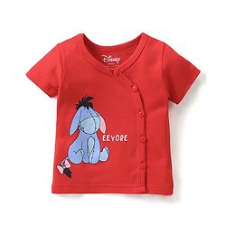 Babyhug Disney Cotton Knit Half Sleeves Jhabla with Winnie The Pooh Graphics Pack of 3 - Multicolour