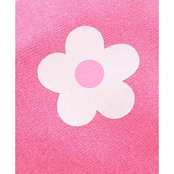 Babyhug 100% Cotton Knit Floral & Polka Dots Printed Mittens Pack of 3 - White Yellow & Pink