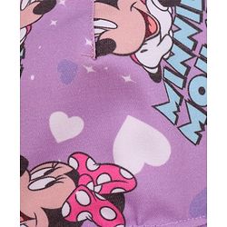 Babyhug Disney Summer Cap With Minnie Mouse Graphics - Purple