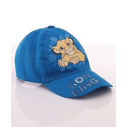 Babyhug Disney  Summer Cap With Lion King Graphics - Blue