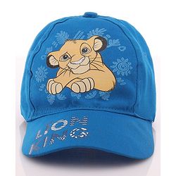 Babyhug Disney  Summer Cap With Lion King Graphics - Blue