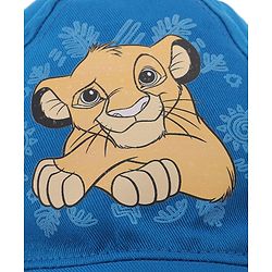 Babyhug Disney  Summer Cap With Lion King Graphics - Blue