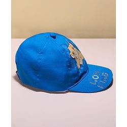 Babyhug Disney  Summer Cap With Lion King Graphics - Blue