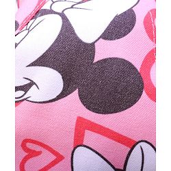 Babyhug Disney Summer Cap With Minnie Mouse Graphics - Pink