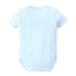 Babyhug Disney Interlock Cotton Knit Half Sleeves Onesies with Aristocat Marie Graphics Pack Of 3 - Multicolour