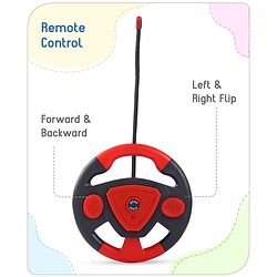 Babyhug Remote Control 1:16 Scale Openable Door Battery Operated Red Racing Car| USB-Cable Rechargeable Sports Car| High Speed Car with Long Lasting Battery and Bright LED Lights| BIS Certified| 3 Years+
