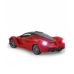 Babyhug Remote Control 1:16 Scale Openable Door Battery Operated Red Racing Car| USB-Cable Rechargeable Sports Car| High Speed Car with Long Lasting Battery and Bright LED Lights| BIS Certified| 3 Years+