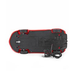 Babyhug Remote Control 1:16 Scale Openable Door Battery Operated Red Racing Car| USB-Cable Rechargeable Sports Car| High Speed Car with Long Lasting Battery and Bright LED Lights| BIS Certified| 3 Years+