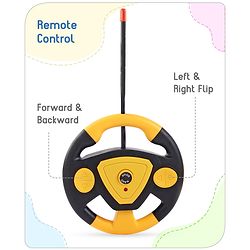 Babyhug Remote Control 1:16 Scale Openable Door Battery Operated Red Racing Car| USB-Cable Rechargeable Sports Car| High Speed Car with Long Lasting Battery and Bright LED Lights| BIS Certified| 3 Years+