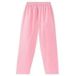 Babyhug Woven Full Sleeves Kurta &  Pyjama Set With Embroidered Waistcoat - Pink