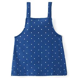 Babyhug Disney Interlock Knit Frock with Frill Sleeves T-Shirt Disney Princess Graphics - Pink & Blue