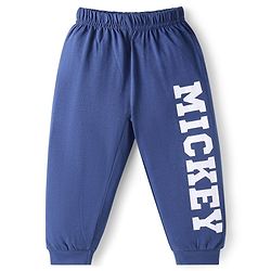 Babyhug Disney Single Jersey Knit Full Sleeves Night Suits with Mickey Mouse Graphics Pack of 2 - Navy Blue