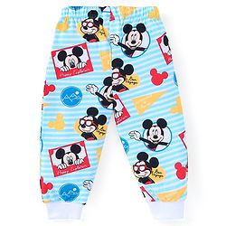 Babyhug Disney Single Jersey Knit Full Sleeves Night Suits with Mickey Mouse Graphics Pack of 2 - Red & White