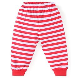 Babyhug Disney Single Jersey Knit Full Sleeves Night Suits with Mickey Mouse Graphics Pack of 2 - Red & White