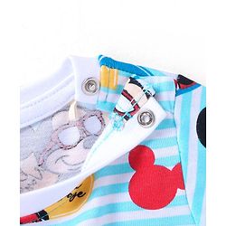 Babyhug Disney Single Jersey Knit Full Sleeves Night Suits with Mickey Mouse Graphics Pack of 2 - Red & White
