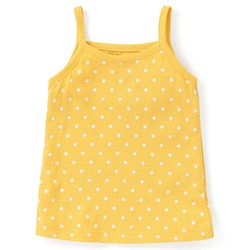 Babyhug 100% Cotton Knit Anti Bacterial Sleeveless Slips with Floral and Polka Dots Print Pack of 3 - Multicolor