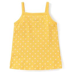 Babyhug 100% Cotton Knit Anti Bacterial Sleeveless Slips with Floral and Polka Dots Print Pack of 3 - Multicolor