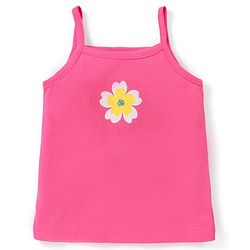 Babyhug 100% Cotton Knit Anti Bacterial Sleeveless Slips with Floral and Polka Dots Print Pack of 3 - Multicolor